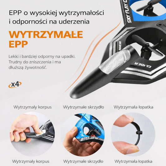 Zdalnie sterowany mini samolot Zivo